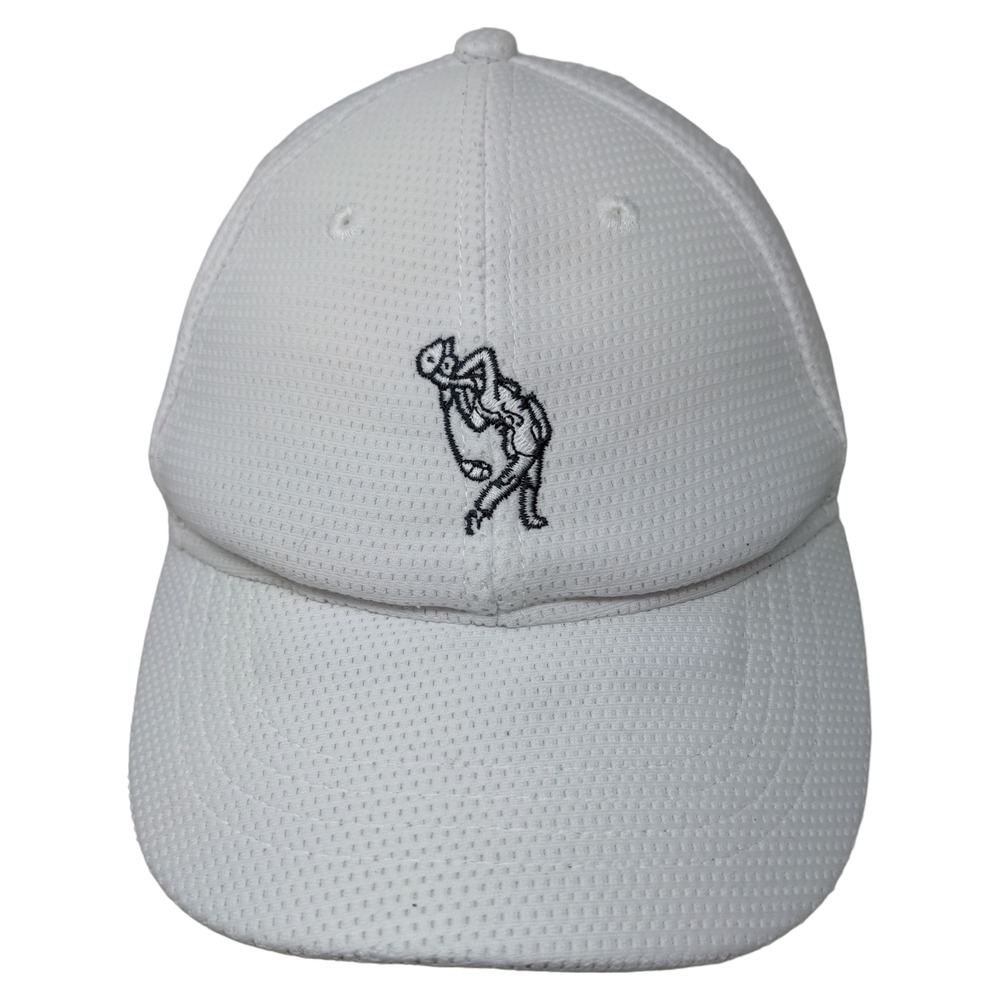 Garb Girl's Strapback Hat White Size Ages 5-12 Embroidered Golf Logo
